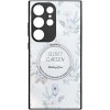 TPU+PC чехол Secret Garden with MagFit для Samsung Galaxy S23 Ultra White