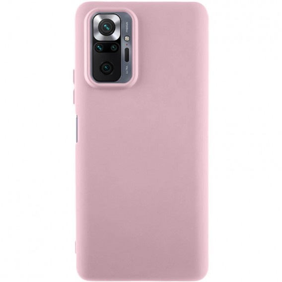 Чохол Silicone Cover Lakshmi (AA) для Xiaomi Redmi Note 10 Pro / 10 Pro Max Рожевий / Pink Sand