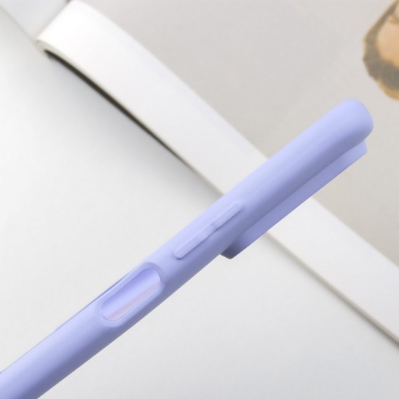 Чехол Silicone Cover Lakshmi (AA) для Xiaomi Redmi Note 10 Pro / 10 Pro Max Сиреневый / Dasheen