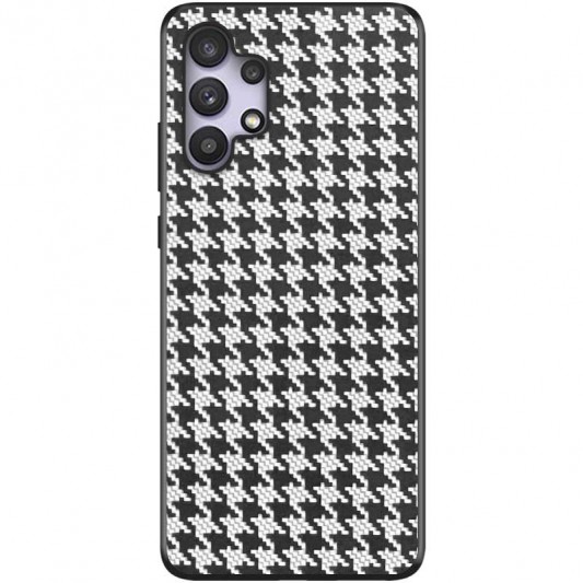 Чехол TPU+PC Grid для Samsung Galaxy A52 4G / A52 5G / A52s White