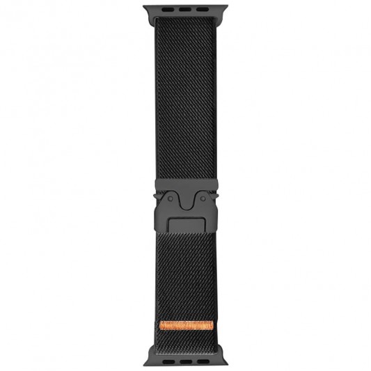 Ремешок Nylon New Design для Apple Watch 42(ser.1-3)/44/45/46/49mm Black