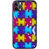 TPU+PC чохол Prisma Fluffie для Apple iPhone 11 Pro (5.8") Puzzle