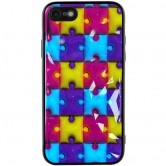 TPU+PC чехол Prisma Fluffie для Apple iPhone 7 / 8 / SE (2020) (4.7 дюйма) Puzzle