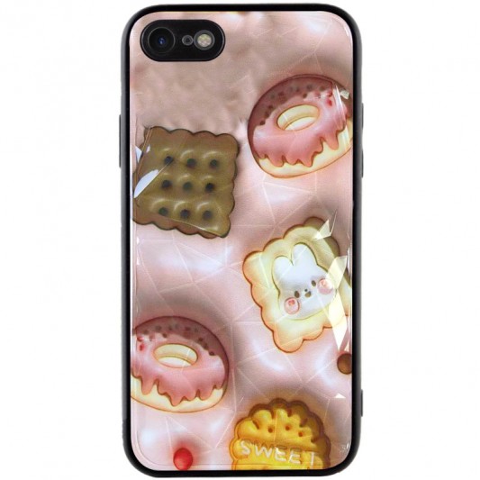 TPU+PC чехол Prisma Fluffie для Apple iPhone 7 / 8 / SE (2020) (4.7") Sweet - изображение 1