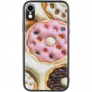 TPU+PC чехол Prisma Fluffie для Apple iPhone XR (6.1") Donut
