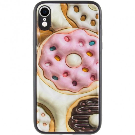 TPU+PC чехол Prisma Fluffie для Apple iPhone XR (6.1") Donut - изображение 1