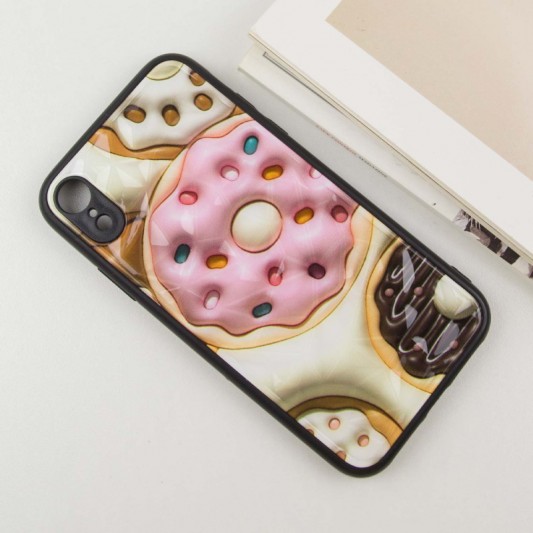 TPU+PC чехол Prisma Fluffie для Apple iPhone XR (6.1") Donut - изображение 2