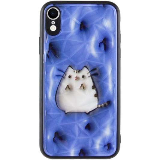 TPU+PC чехол Prisma Fluffie для Apple iPhone XR (6.1") Pusheen - изображение 1