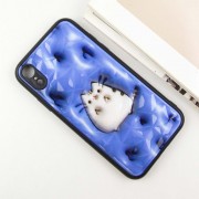TPU+PC чехол Prisma Fluffie для Apple iPhone XR (6.1") Pusheen