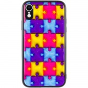 TPU+PC чехол Prisma Fluffie для Apple iPhone XR (6.1") Puzzle