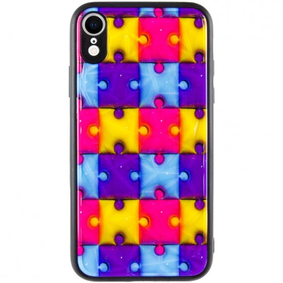 TPU+PC чохол Prisma Fluffie для Apple iPhone XR (6.1") Puzzle