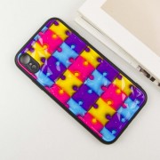 TPU+PC чехол Prisma Fluffie для Apple iPhone XR (6.1") Puzzle