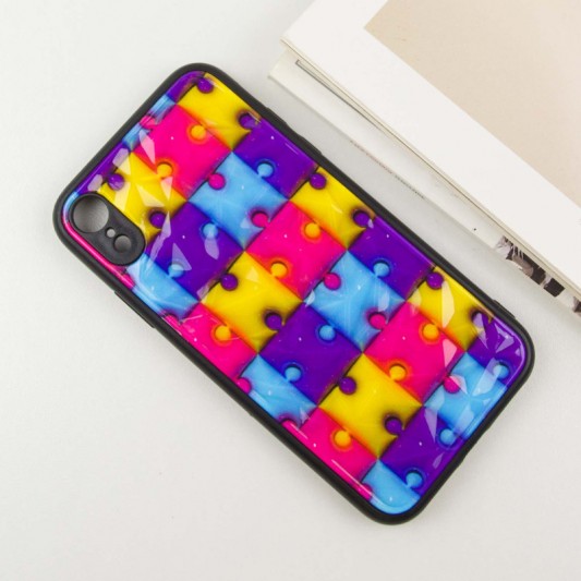 TPU+PC чехол Prisma Fluffie для Apple iPhone XR (6.1") Puzzle - изображение 2