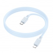 Дата кабель Borofone BX115 Lotto Type-C to Lightning 27W (1m) Blue