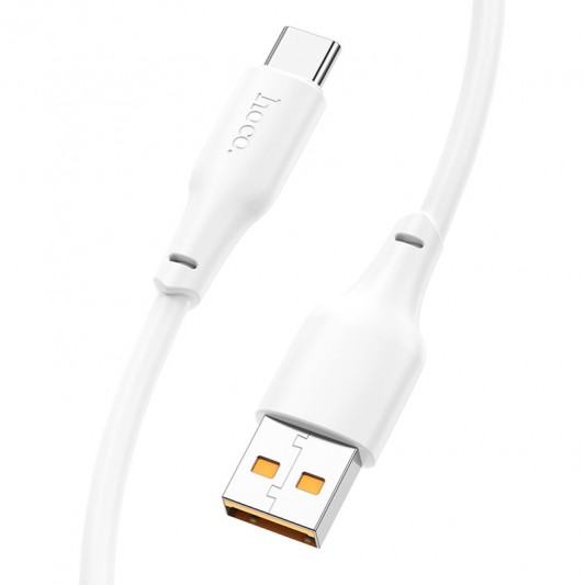 Дата кабель Hoco X93 Force USB to Type-C 27W (1m) White - изображение 3