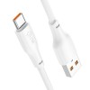 Дата кабель Hoco X93 Force USB to Type-C 27W (1m) White