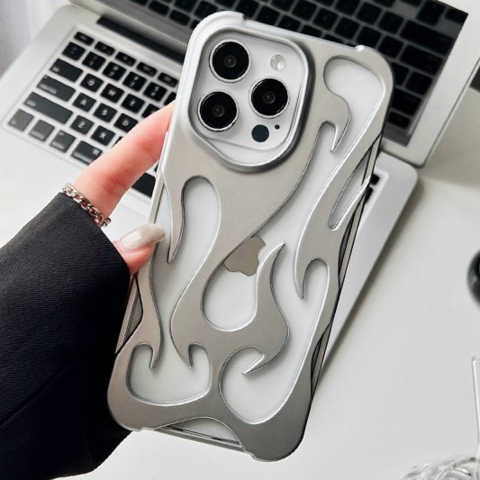 Чехол TPU WinFire для Apple iPhone 13 Pro / 14 Pro (6.1") Silver - изображение 1