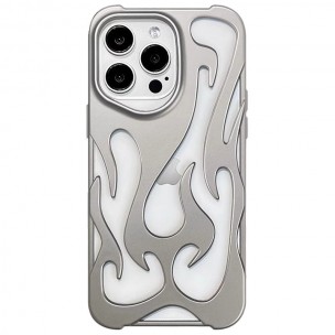 Чохол TPU WinFire для Apple iPhone 15 Pro (6.1") Silver Чохол TPU WinFire для Apple iPhone 15 Pro (6.1") Silver