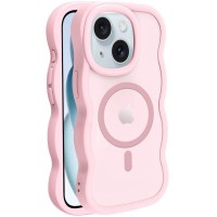 Чохол TPU+PC Undine with MagSafe для Apple iPhone 15 (6.1") Pink