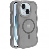 Чехол TPU+PC Undine with MagSafe для Apple iPhone 15 (6.1 дюйма) Grey