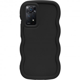 Чехол TPU Ripple для Xiaomi Redmi Note 11 Pro 4G/5G  Black