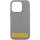 Кожаный чехол Leather Case (AAA) with MagSafe для Apple iPhone 16e (6.1") Light Gray