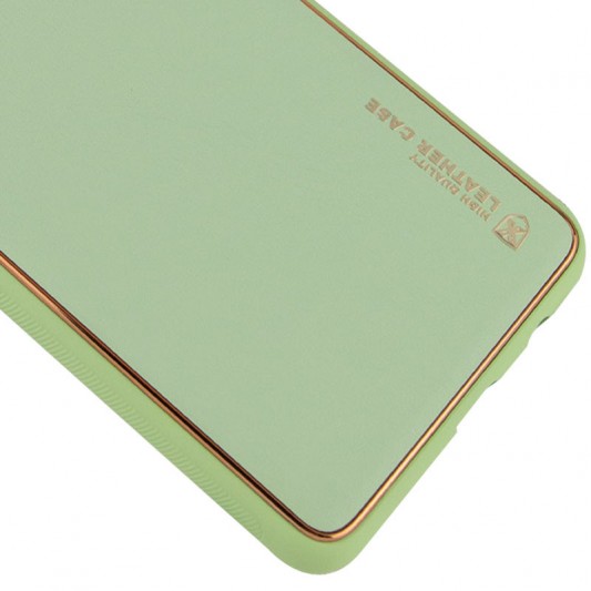 Шкіряний чохол Xshield для Samsung Galaxy A50 (A505F) / A50s / A30s Зелений / Pistachio - зображення 1 