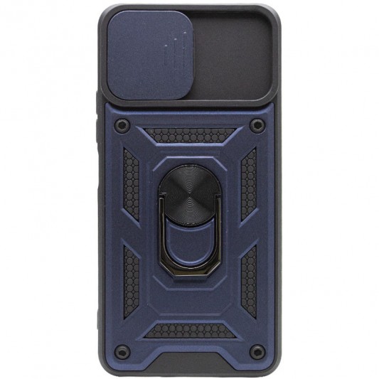 Ударостійкий чохол Camshield Serge Ring для Xiaomi Mi 11 Lite Синій - зображення 2 