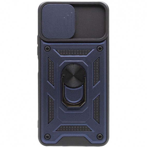 Ударостійкий чохол Camshield Serge Ring для Xiaomi Mi 11 Lite Синій