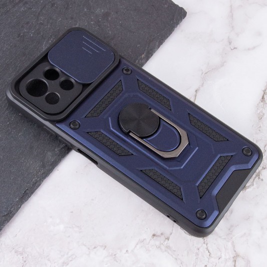 Ударостійкий чохол Camshield Serge Ring для Xiaomi Mi 11 Lite Синій - зображення 3 