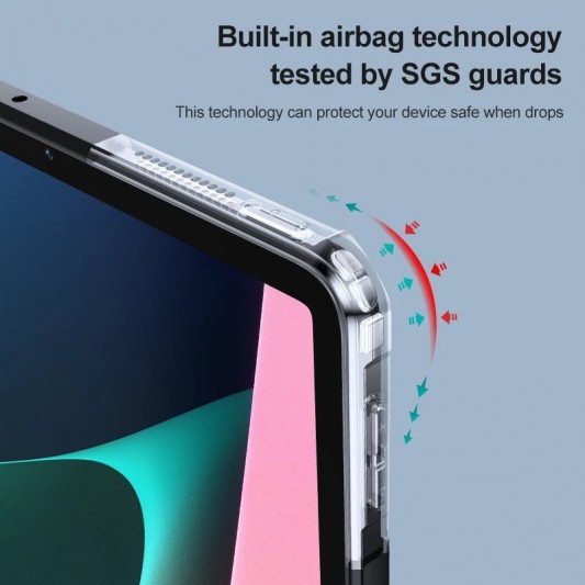 TPU+PC чохол Xundd c посиленими кутами для Xiaomi Pad 5 / Pad 5 Pro (11") Чорний - зображення 5 
