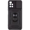 Ударостійкий чохол Camshield Serge Ring для Xiaomi Poco M4 Pro 5G Чорний