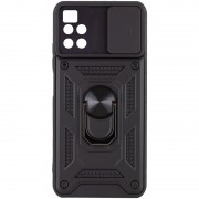 Ударостійкий чохол Camshield Serge Ring для Xiaomi Poco M4 Pro 5G Чорний