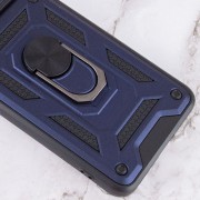 Ударопрочный чехол Camshield Serge Ring для Samsung Galaxy A03 Синий