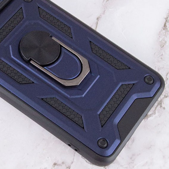 Ударостійкий чохол Camshield Serge Ring для Samsung Galaxy A03 Синій