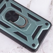 Ударопрочный чехол Camshield Serge Ring для Samsung Galaxy A03 Зеленый