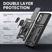 Ударостійкий чохол Camshield Serge Ring для Samsung Galaxy A53 5G Чорний
