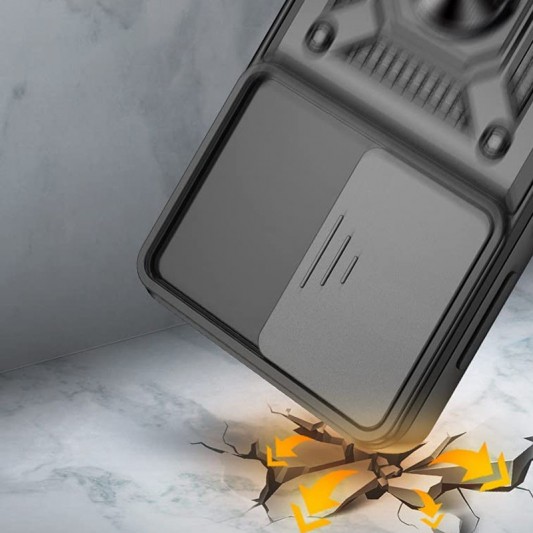 Ударостійкий чохол Camshield Serge Ring для Samsung Galaxy A53 5G Чорний - зображення 5 