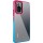 Чехол TPU+PC Fresh sip series для Xiaomi Redmi Note 10 Pro / 10 Pro Max Бирюзовый / Розовый