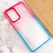 Чохол TPU+PC Fresh sip series для Xiaomi Redmi Note 10 Pro / 10 Pro Max Бірюзовий / Рожевий
