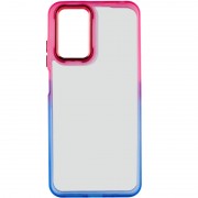 Чохол TPU+PC Fresh sip series для Xiaomi Redmi Note 10 Pro / 10 Pro Max Синій / Рожевий