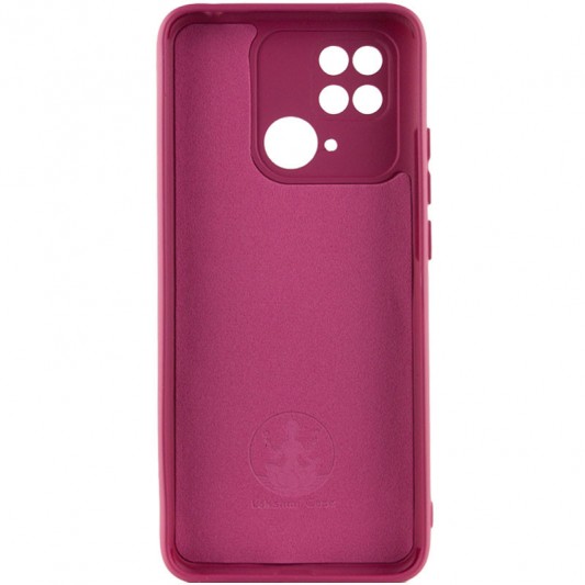Чохол Silicone Cover Lakshmi Full Camera (A) для Xiaomi Poco C40 Бордовий / Marsala - зображення 1 