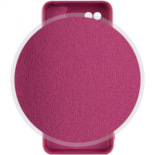 Чохол Silicone Cover Lakshmi Full Camera (A) для Xiaomi Poco C40 Бордовий / Marsala - зображення 2 