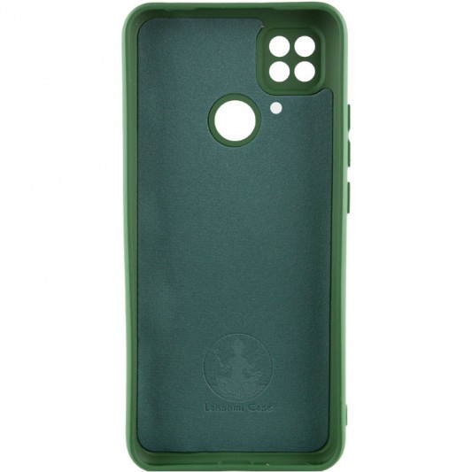 Чохол Silicone Cover Lakshmi Full Camera (A) для Xiaomi Poco C40 Зелений / Dark green - зображення 1 