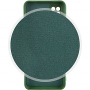 Чохол Silicone Cover Lakshmi Full Camera (A) для Xiaomi Poco C40 Зелений / Dark green