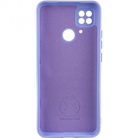 Чехол Silicone Cover Lakshmi Full Camera (A) для Xiaomi Poco C40 Сиреневый / Dasheen - изображение 1