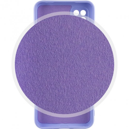 Чехол Silicone Cover Lakshmi Full Camera (A) для Xiaomi Poco C40 Сиреневый / Dasheen - изображение 2