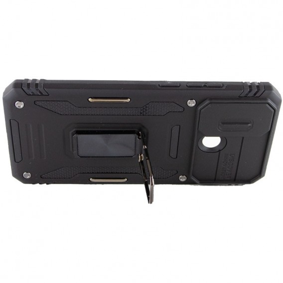 Ударостійкий чохол Camshield Army Ring для Xiaomi Redmi 9C / 10A Чорний / Black