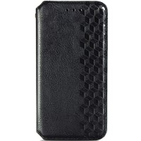 Кожаный чехол-книжка GETMAN Cubic (PU) для Samsung Galaxy A04e Черный