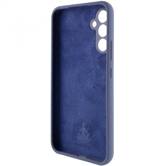 Чехол Silicone Cover Lakshmi Full Camera (AAA) для Samsung Galaxy A54 5G Темно-синий / Midnight blue - изображение 3